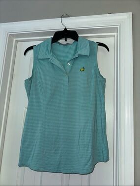 Master collection sleeveless polo